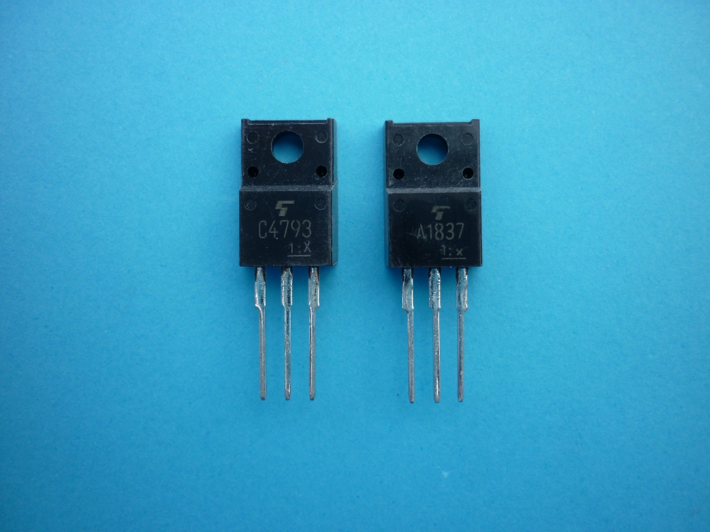 TRANSISTOR 2SA1837+2SC4793 PAR (IMPORTADO)