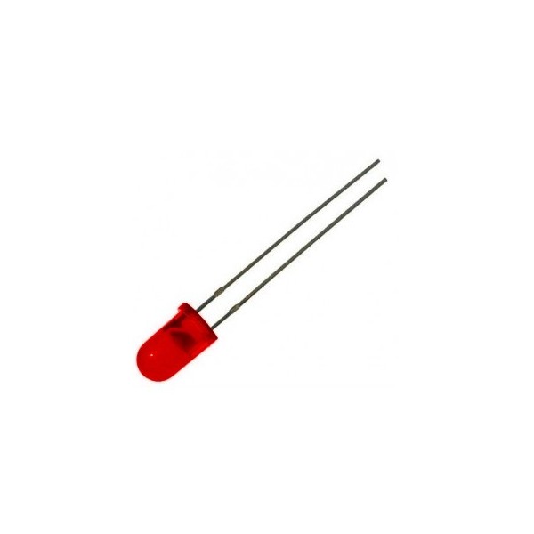 LED 3MM VERMELHO DIFUSO
